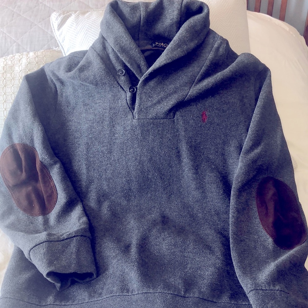 Polo Jersey Shell pullover -Have olive green,cream